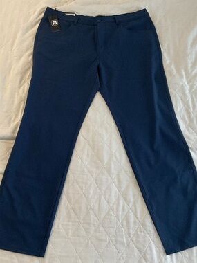 FootJoy Moxie Golf Pants Mens 38x30 Navy 5 Pocket Performance Stretch NWT FJ